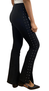 Pantalón Negro Brillantes