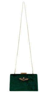 Clutch Velvet Verde