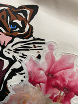 Polerón Estampado Blanco