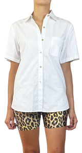 Blusa Blanca Botones