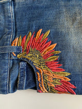 Short Denim Bordado.