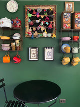 Set 5 Vasos Cerámica