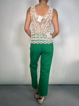 Top Bordado Traslucido