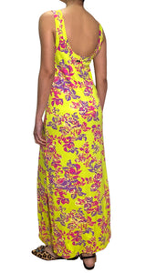 Vestido Verde Estampado