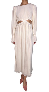Vestido Cut Out Champagne