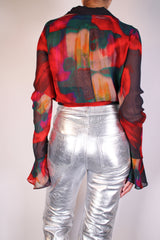 Blusa Viscosa Traslucida