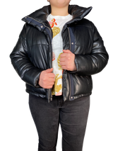 Parca Cuero Vegano PLUS SIZE