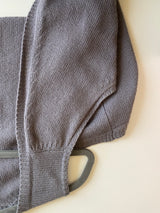 Sweater Gris Sin Mangas