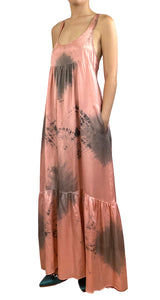 Vestido Seda Tie Dye