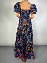 Vestido Mangas Globo