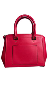 Bandolera Fucsia Cuero