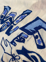 Vestido Blanco Bordado