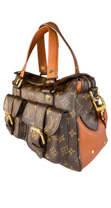 Cartera Monogram Cuero