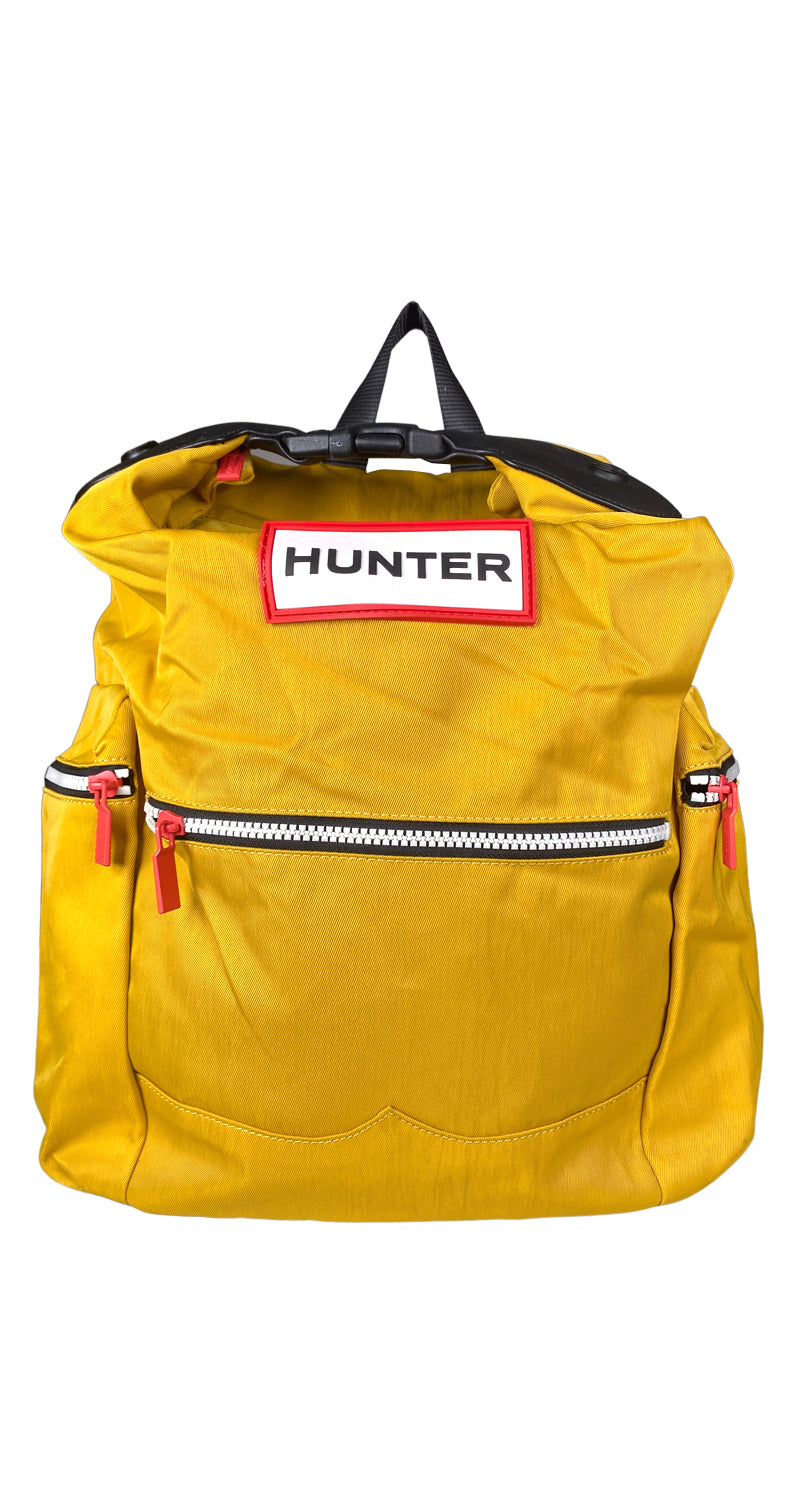 hunter mini backpack yellow Mochila Mostaza