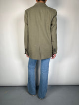 Blazer Lino Verde Militar