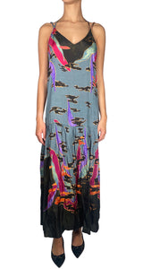 Vestido Estampado Multicolor