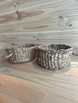 Set 2 Canastos De Mimbre