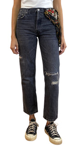 Pantalón Denim Negro