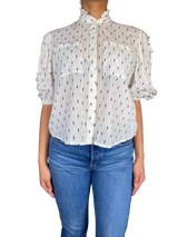 Blusa Blanca Rayos