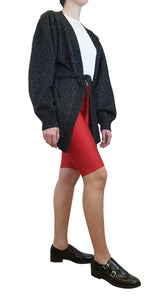 Cardigan Lurex Negro