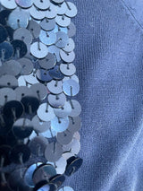 Sweater Azul Lentejuelas