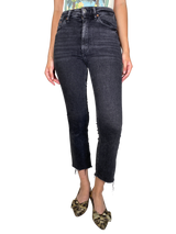 Jeans Gris Desflecado