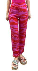 Pantalon Fucsia Seda