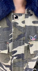 Chaqueta Camuflaje Piel