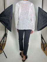 Blusa Blanca Muselina