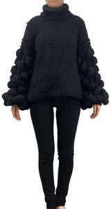 Sweater Negro Tejido