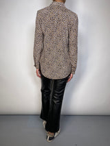 Blusa Seda Leopard