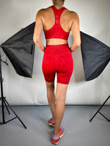 Set Deportivo Top Y Leggings Animal Print