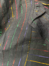 Blusa Negra Fibras Metalizadas