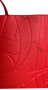 Cartera Cuero Monograma