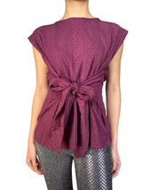Blusa Burdeo