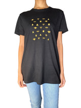 Polera Bordada Insectos