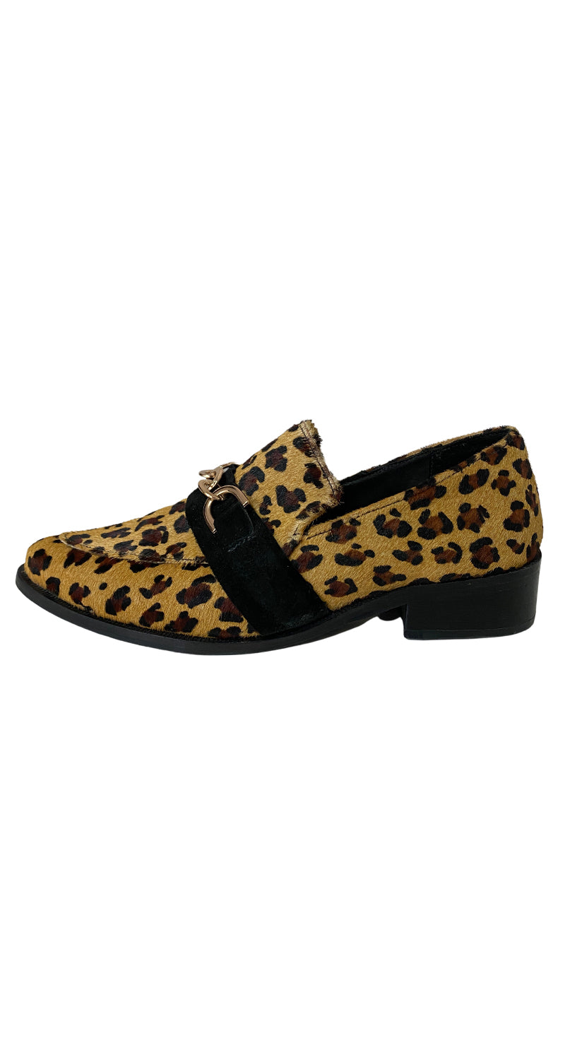 Mocasines leopardo hotsell