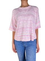 Sweater Rosado Jaspeado