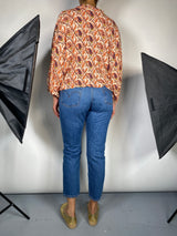 Blusa Estampada Multicolor