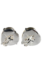 Aros Corazón De Broche