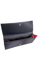 Clutch Negro Con Aplicaciones