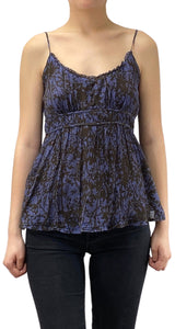 Blusa Seda Flores