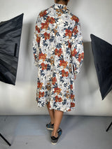 Vestido Flores Oversize