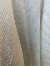 Blusa Beige Fibras Metalizadas