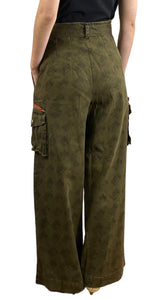 Pantalón Cargo Alfileres