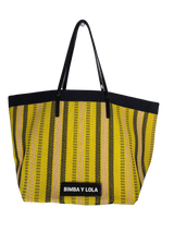Bolso Amarillo Tejido