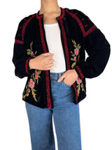 Chaqueta Velvet Bordada