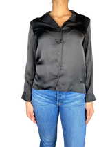 Blusa Negra Seda