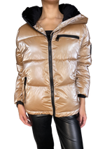 Parca Camel Satinada