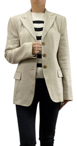 Blazer Beige Botones